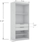 Mulberry 36" Wardrobe Closet
