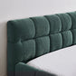 Queen Size Upholstered Bed Frame with Thick Fabric