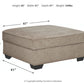 Bovarian - Ottoman With Storage - Stone