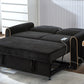 Chenille Pull Out Sofa Bed