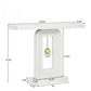 Modern Console Table with Geometric Base
