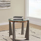 Frazwa - Round End Table - Multi
