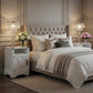 Set of 2 White Nightstands
