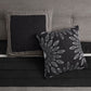 7 Piece Faux Suede Comforter Set Black King