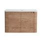30'' Wall-Mounted Bathroom Vanity & 2 Soft-Close Doors