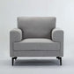 Kyrene - Chair - Light Gray Linen