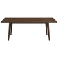 Levi Modern Style Solid Wood Rectangular Dining Kitchen Table 86"