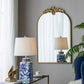 Elegant Table Lamp with Blue Decorative Patterns