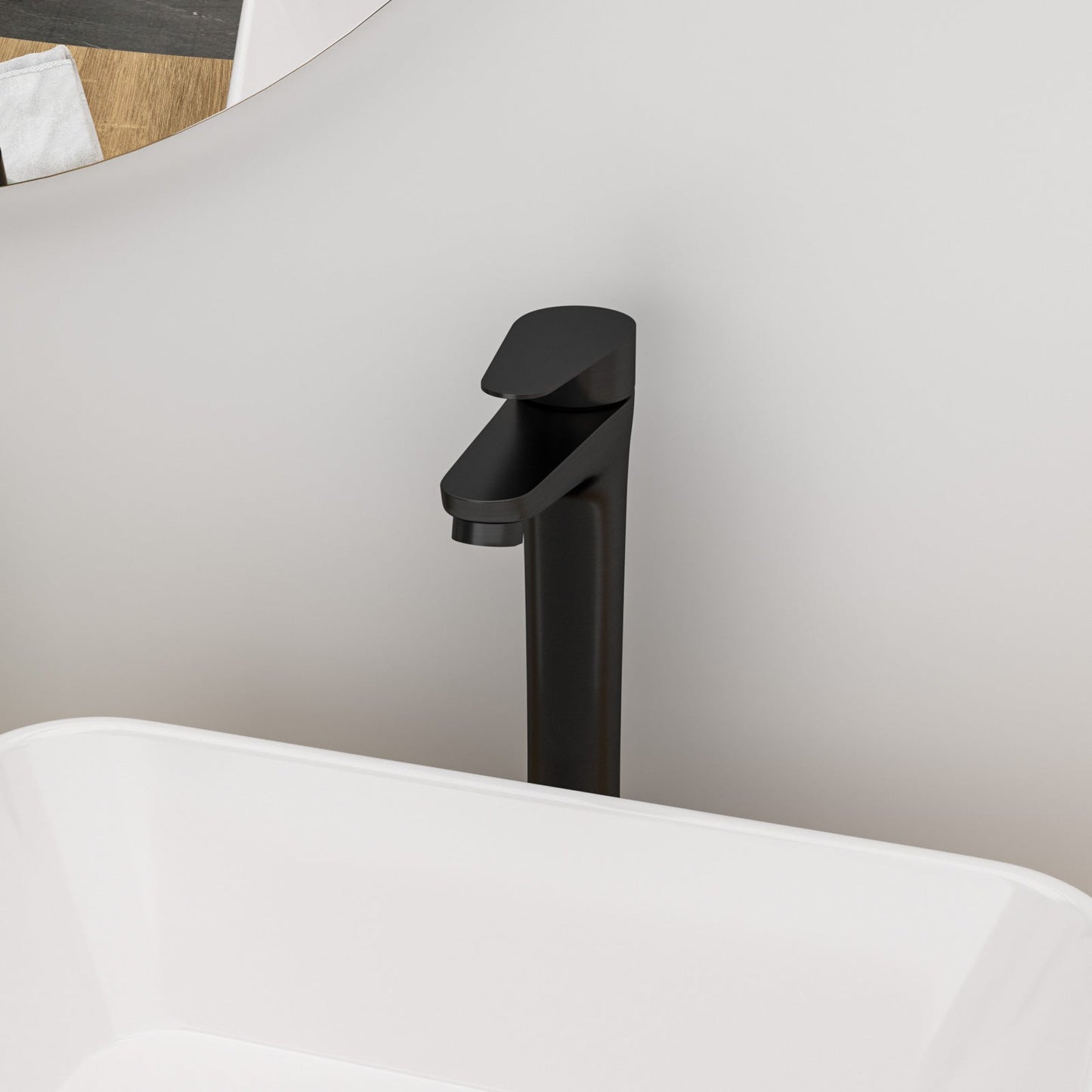Oil-Rubbed Bronze Vessel Sink Faucet