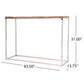 Boho Glam Console Table