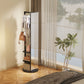 Multifunctional Full Length Mirror with Hook Storage Rack