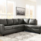 Valderno - 2-Piece Sectional With Raf Corner Chaise - Fog