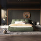 Queen Size Luxury Upholstered Platform Bed