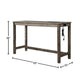 Transitional 3 Piece Counter Bar Dining Set