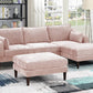Contemporary 5-Piece Modular Sectional Set