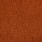 Round Armrest Loveseat (Dark Orange + Brown)