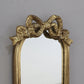 Set of 2 Bow-Top Mirrored Sconce