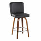 26" Contemporary Fixed-Height Counter Stool with Swivel