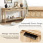 U_Style 58.3'' Fir Veneer Entryway Table