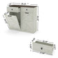 Farmhouse Double Tilt Out Trash Cabinet for 20 Gallon Trash Cans