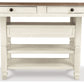 Bolanburg - Rectangular Dining Room Counter Table - Beige