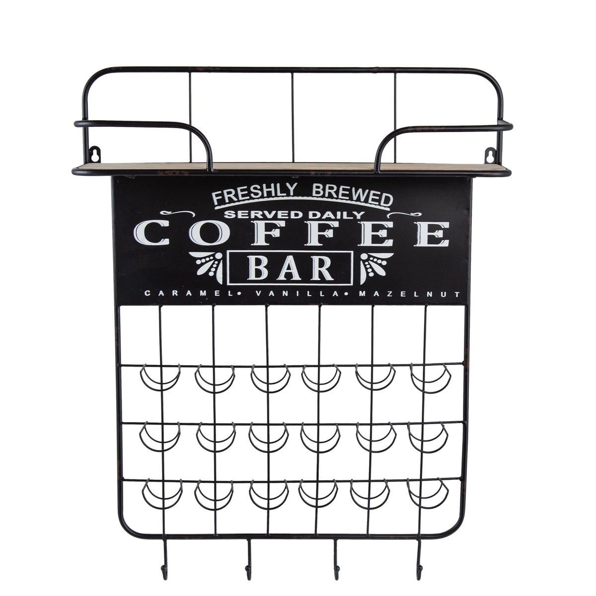 Stylish Coffee Bar Shelf