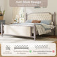 King Size Upholstered Platform Bed