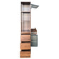 70.87"H Tall Storage Cabinet with Multi-functional Storage Space