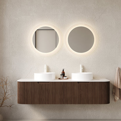 Dina 60" Bathroom Vanity & Sinks