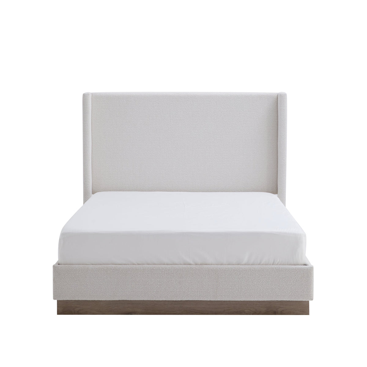 Hale Upholstered Wingback Bed Size King