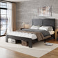 Full Size Wood Platform Bed Frame