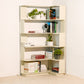 90cm Freestanding Corner Bookshelf
