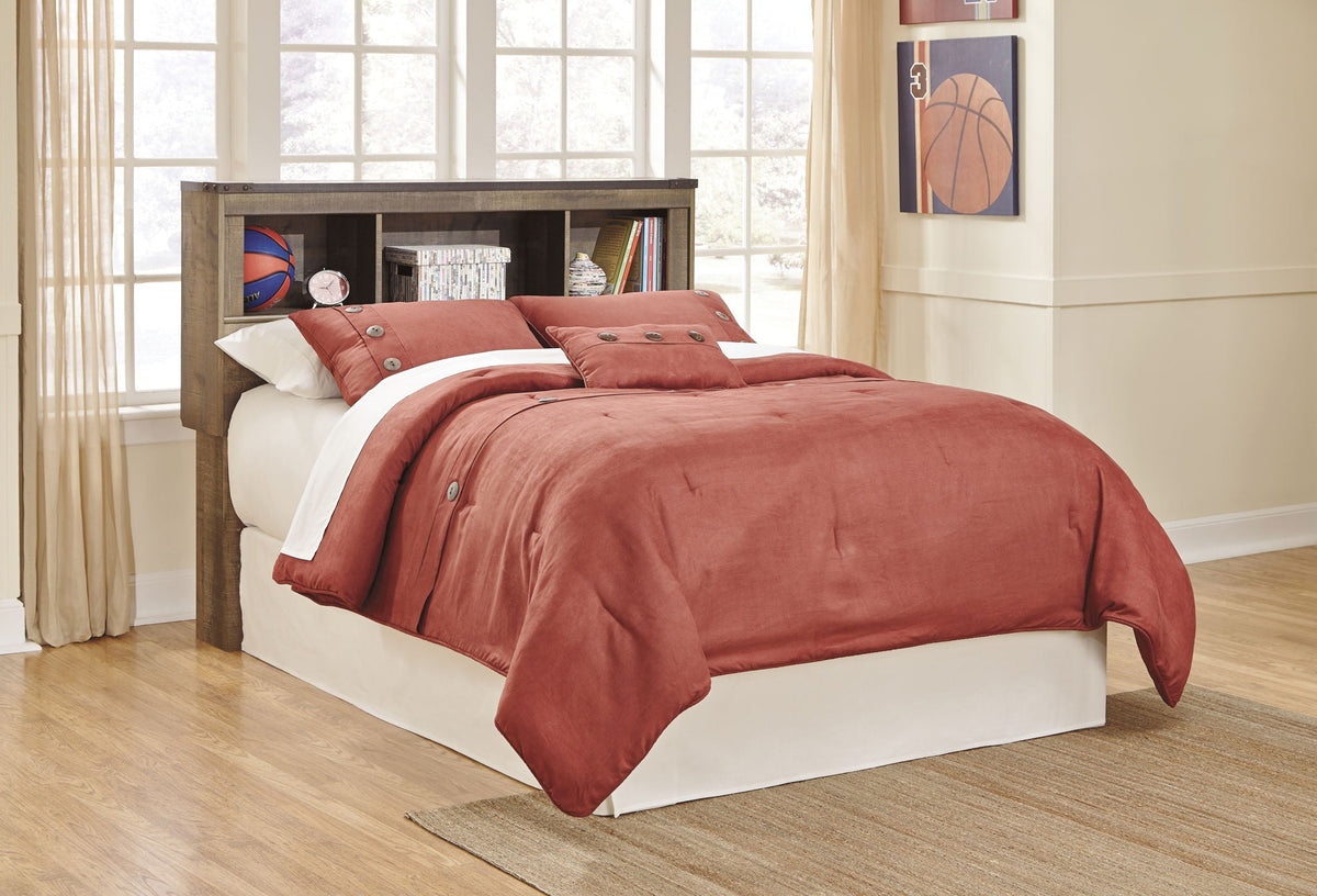 Trinell - Bookcase Storage Bed - view 5