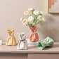 Resin Vase Elegant Flower Arrangement Home Decor