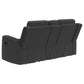 Brentwood Upholstered Reclining Loveseat Dark Charcoal - view 5