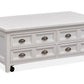 Heron Cove - Lift Top Storage Cocktail Table With Casters - Chalk White