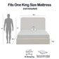 Canter Tall Headboard Upholstered Bed - Pearl