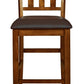 Ralene - Upholstered Barstool (Set of 2) - Medium Brown