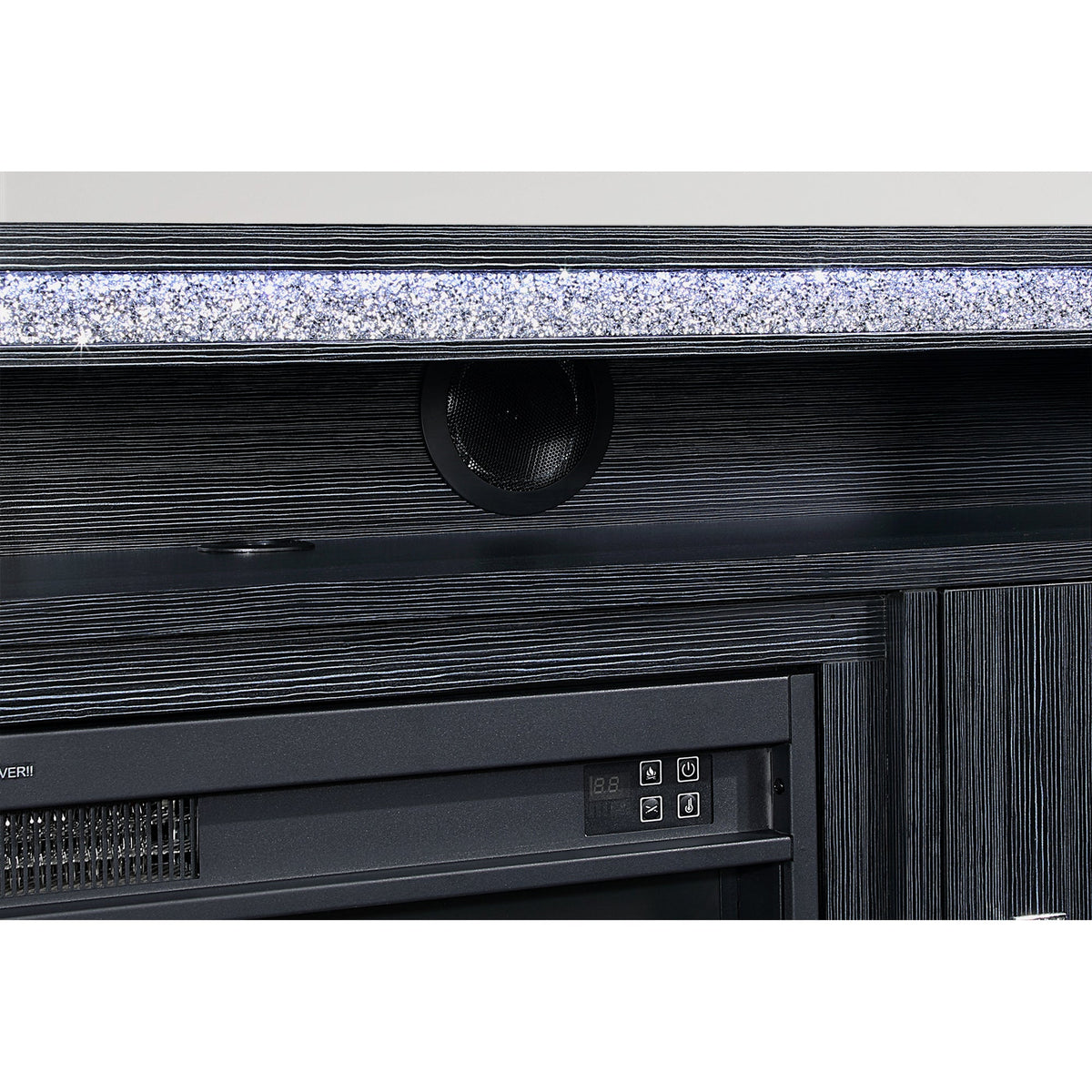 Almera Dark Indoor Fireplace