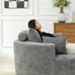 Chenille Sponge Single Sofa