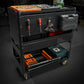 3-Tier DIY Detachable Utility Cart Storage Tool Cart