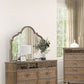 Simple Contemporary 1pc Dresser Rustic