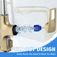 Brushed Bathroom Sink Faucet
