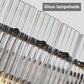 37" Modern Gold Round Chandelier