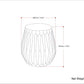 Nellie Cast Aluminum Side Table
