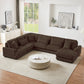 Oversized Sectional Sofa U - Shaped Sofa Couch Modern Sofa Upholstered In Soft With A Chaise Lounge For - view 14