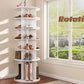 Rotating Shoe Rack Tower, 6-Tier Spinning Shoe Rack