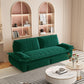73.2" Queen Pull Out Sofa Bed - 3-in-1 Convertible Sleeper