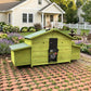 70" Automatic Chicken Coop with Solar-Powered Door