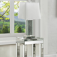 Noralie Mirrored & Faux Diamonds End Table